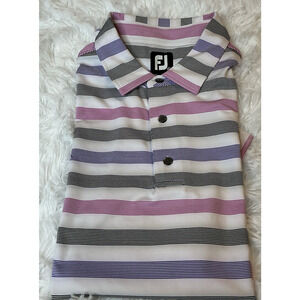 Footjoy Men’s Xl Short Sleeve Stretch Golf Polo Shirt